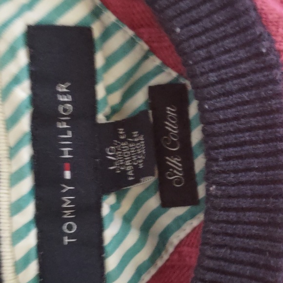 Tommy Hilfiger Pink Sweater L - Picture 2 of 4